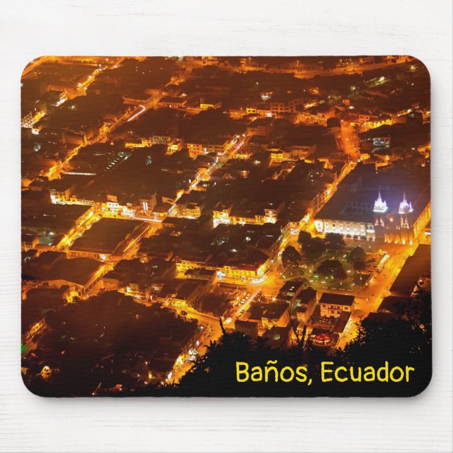 Mousepad Banos, Equador (Frente)