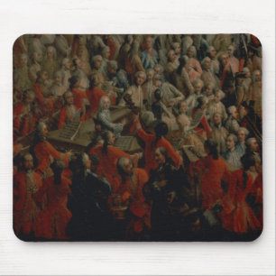 Mousepad Banquete da corte no grande Antechamber