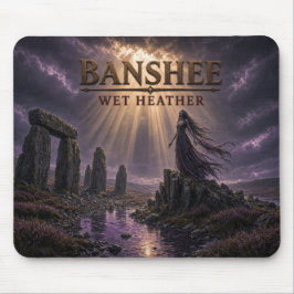 Mousepad Banshee Heather Molhada Realismo Sombrio