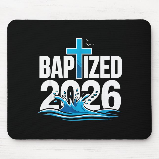 Mousepad Baptized 2026  (Frente)