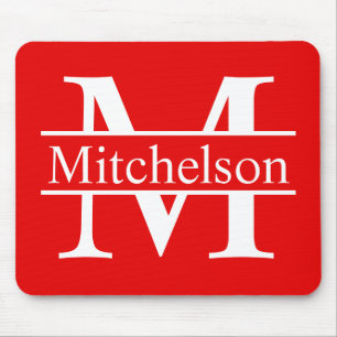 Mousepad Bar da Cruz Vermelha LR Monograma