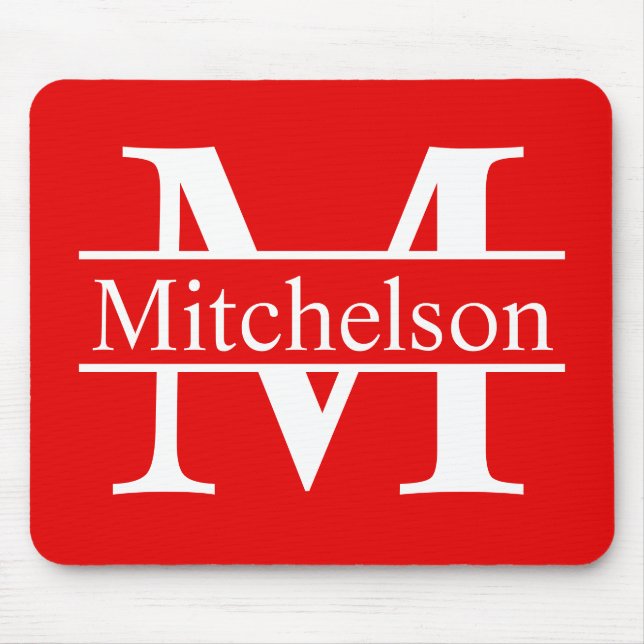 Mousepad Bar da Cruz Vermelha LR Monograma (Frente)