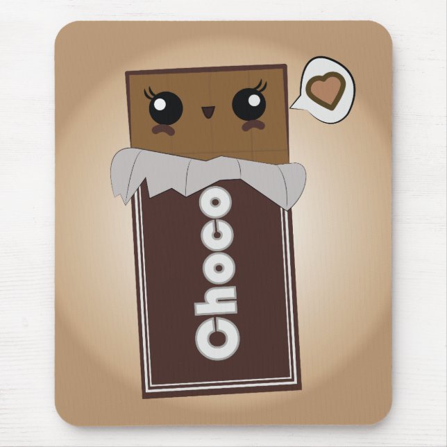 Mousepad Bar de chocolate (Frente)