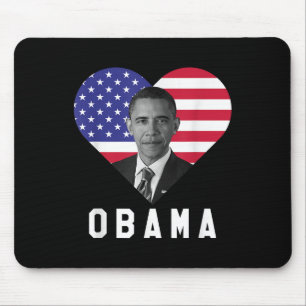 Mousepad Barack Obama 44 dos EUA Presidente I Love Obama