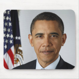 Mousepad Barack Obama Presidente dos EUA Casa Branca Retrat