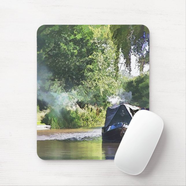 MOUSEPAD BARCAÇAS ESTREITAS (Com mouse)