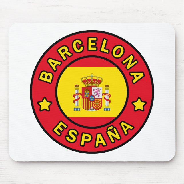 Mousepad Barcelona España (Frente)
