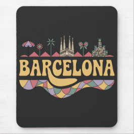 Mousepad Barcelona Espanha Europa
