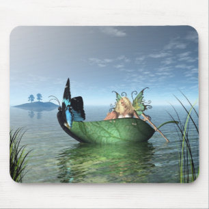 Mousepad Barco de Borboleta Fada