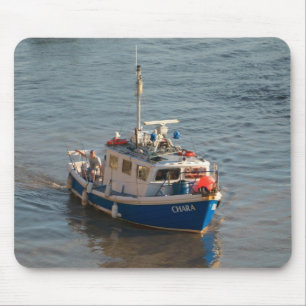 Mousepad Barco de Pesca, Baía de Cardiff