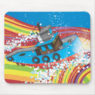 Mousepad Barco de Pesca Stormy