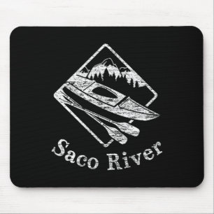 Mousepad Barco do Rio Saco Kayak Kayaking - Rapids Canoagem