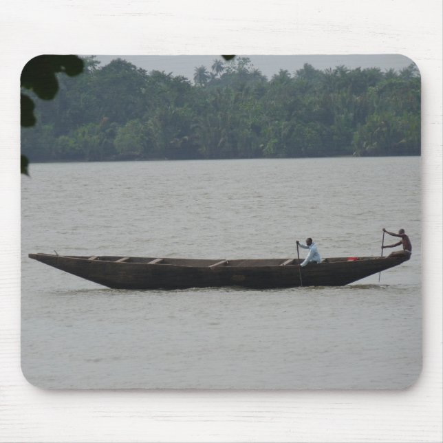 Mousepad Barco no rio (Frente)