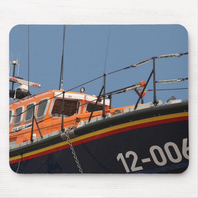 Mousepad Barco salva-vidas de Llandudno (Frente)