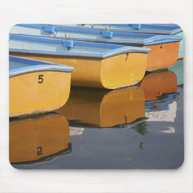 Mousepad barcos a remo em Henley-on-Thames no rio Tâmisa, (Frente)