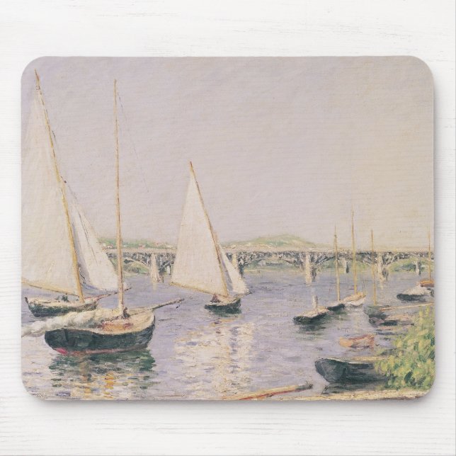 Mousepad Barcos de navigação em Argenteuil, c.1888 (Frente)