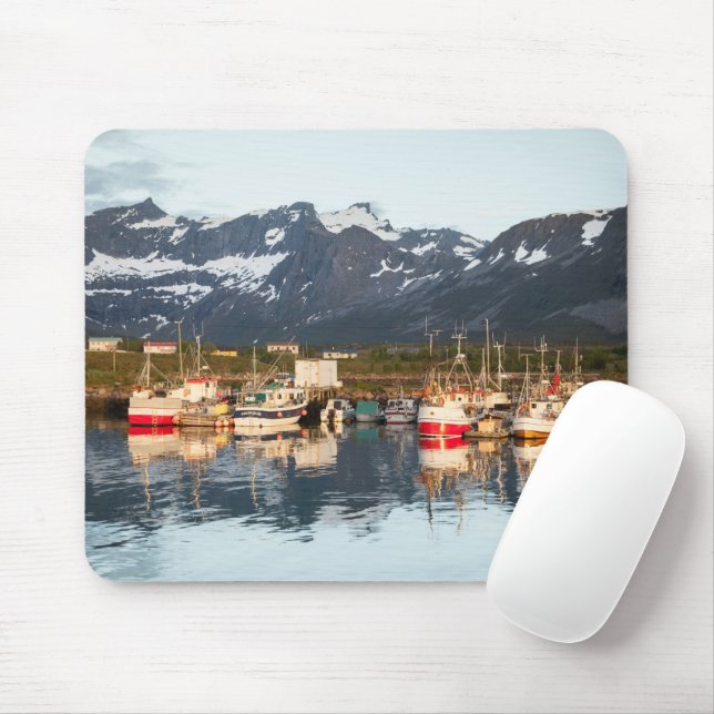 Mousepad Barcos De Pesca Noruegueses (Com mouse)