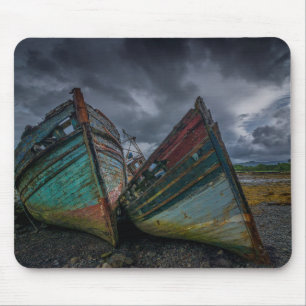 Mousepad Barcos de pesca velhos
