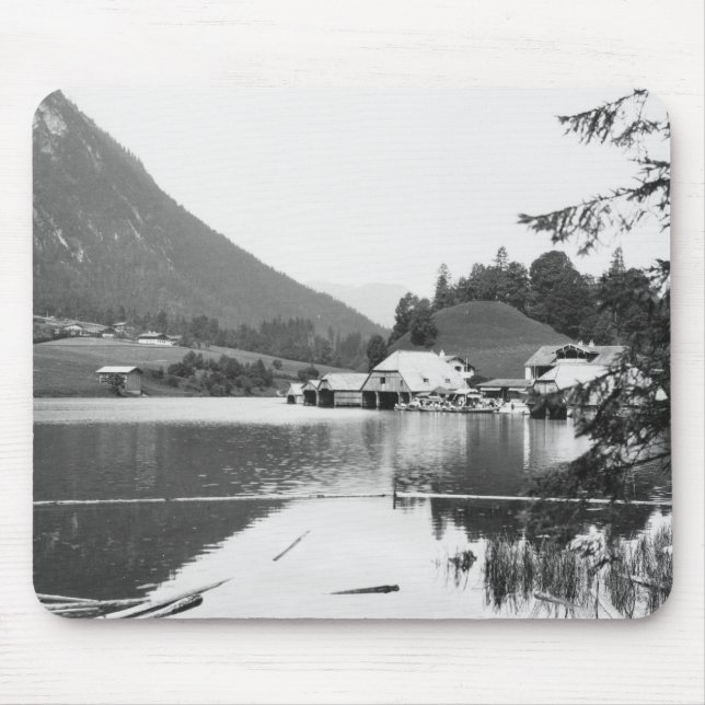 Mousepad Barcos em Konigssee, c.1910 (Frente)
