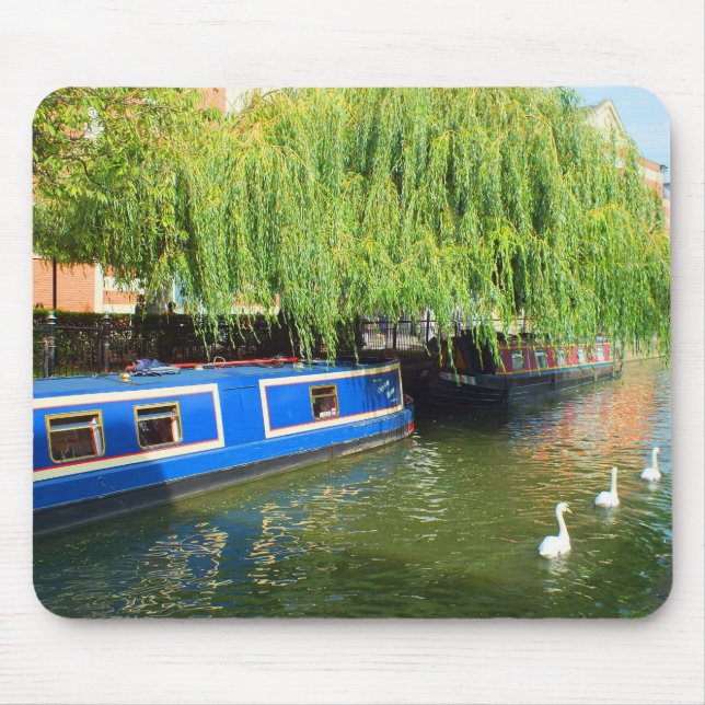 Mousepad Barcos estreitos em Lincoln (Frente)