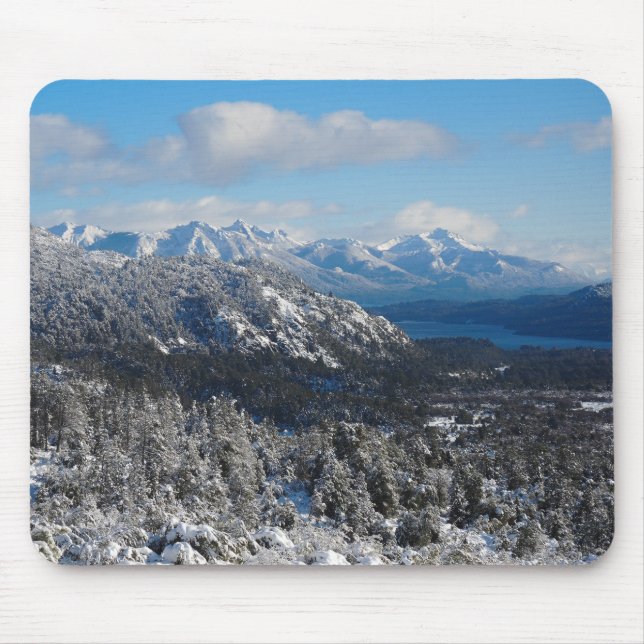 Mousepad Bariloche, negro de Rio, Argentina (Frente)