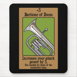 Mousepad Baritone of Doom
