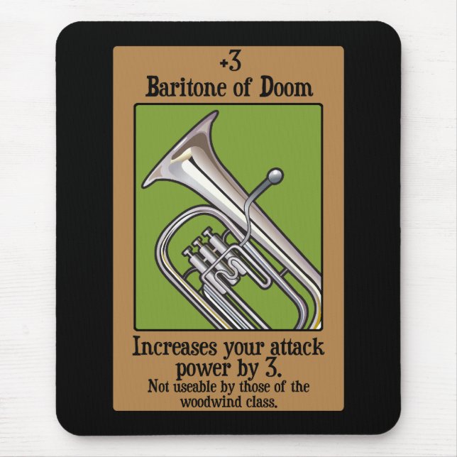 Mousepad Baritone of Doom (Frente)