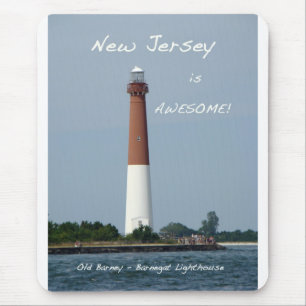 Mousepad Barnegat Lighthouse Long Beach Island New Jersey