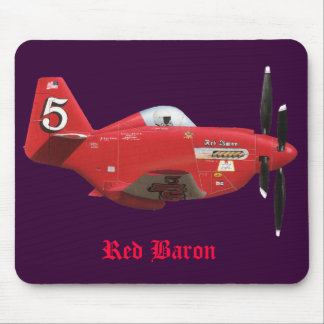 Mousepad Baron vermelho tapete do rato