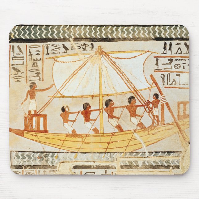 Mousepad Barqueiro no Nile, do túmulo de Sennefe (Frente)