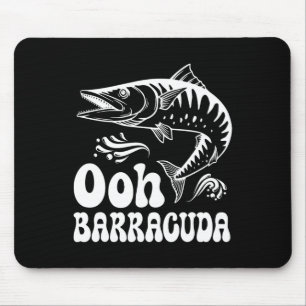 Mousepad Barracuda Engraçado Ohh Pescaria Para Amantes de M