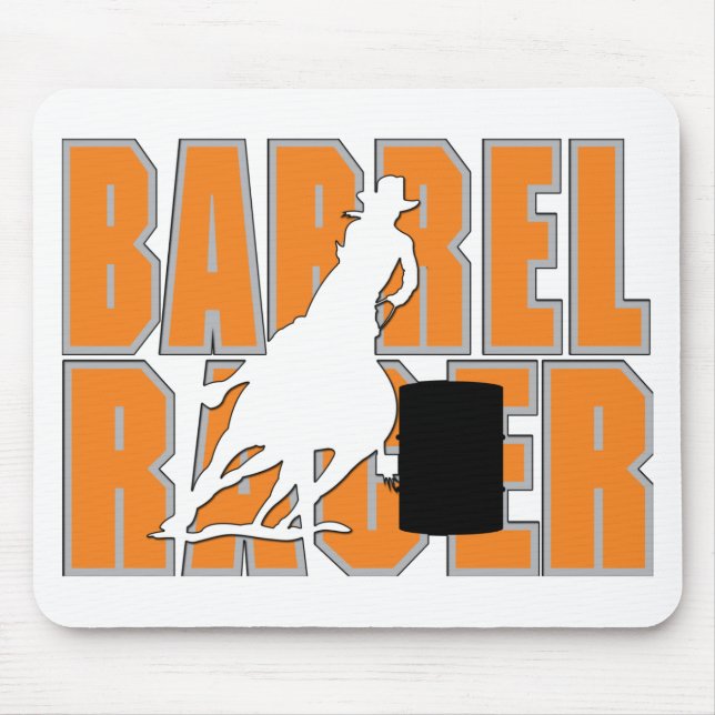 Mousepad Barrel Racer (Frente)