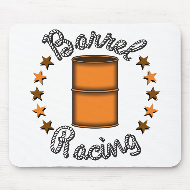 Mousepad Barrel Racing (Frente)
