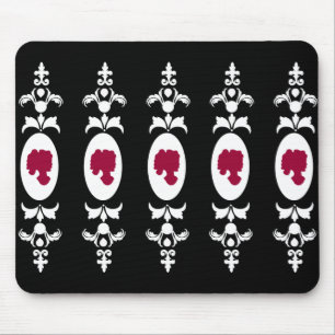 Mousepad Barroco Damask Cameo
