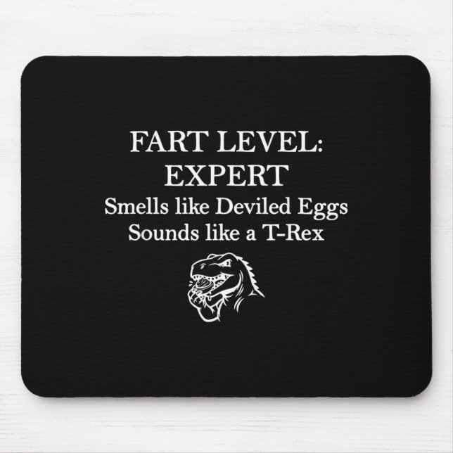 Mousepad Barulhos Altos Nível Experiente Cheira Como Ovos D (Frente)