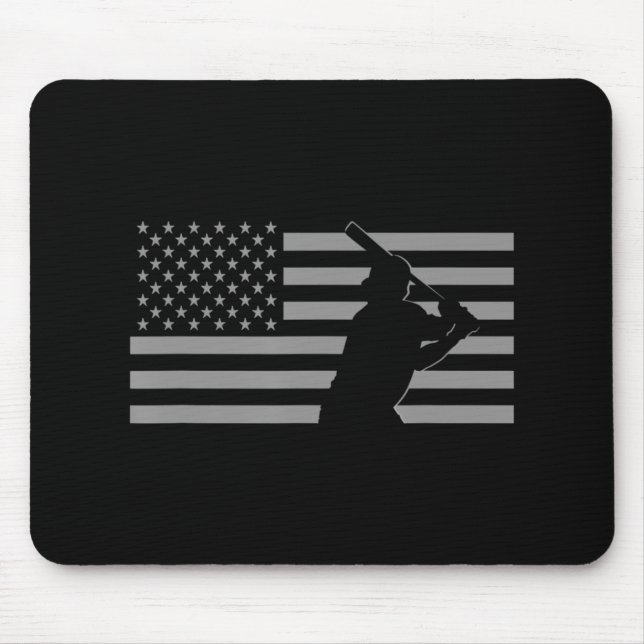 Mousepad Baseball Americano (Frente)