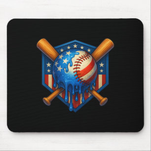 Mousepad Baseball Drivers Sorvetes Boys 4 De Julho American
