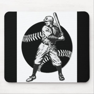 Mousepad Baseball:Vintage