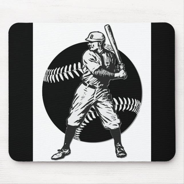 Mousepad Baseball:Vintage (Frente)