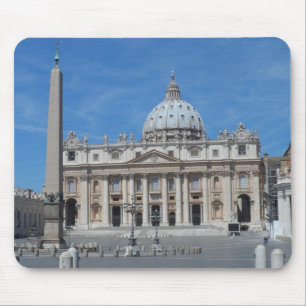 Mousepad Basilica de Peter, Rua, cidade Vaticano