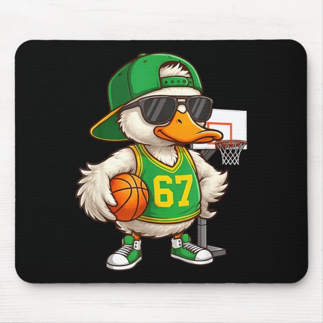 Mousepad Basketball 67 Six Seven Funny Basketball Meme Drip (Frente)