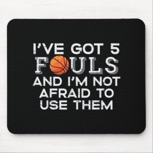 Mousepad Basquete 5 Não Tem Medo De Menino Engraçado