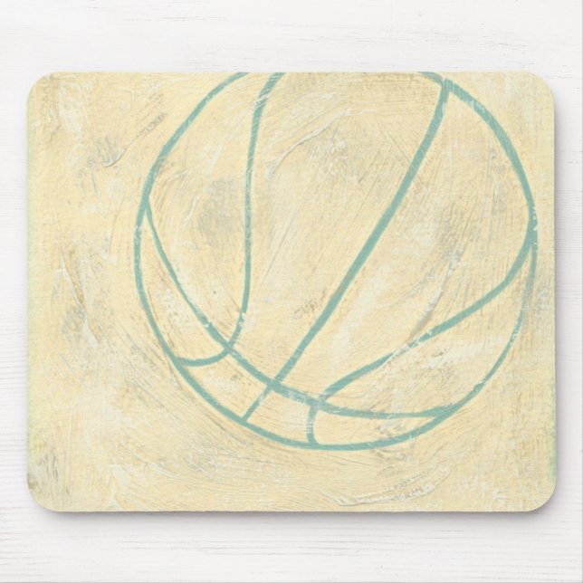 Mousepad Basquete Azul de Chariklia Zarris (Frente)