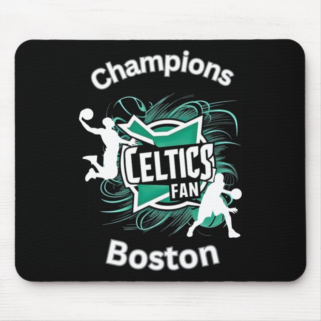 Mousepad Basquete Celtics Tri-blend  (Frente)