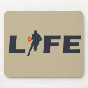 Mousepad basquete é vida