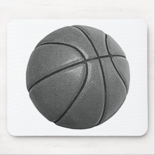 Mousepad Basquete em Escala de Cinza