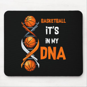 Mousepad Basquete está no meu DNA, treinador do jogador de