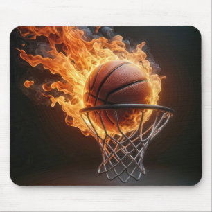 Mousepad Basquete Flaming No Hoop