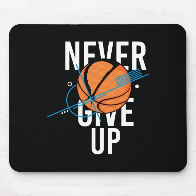 Mousepad Basquete Nunca Desiste (Frente)