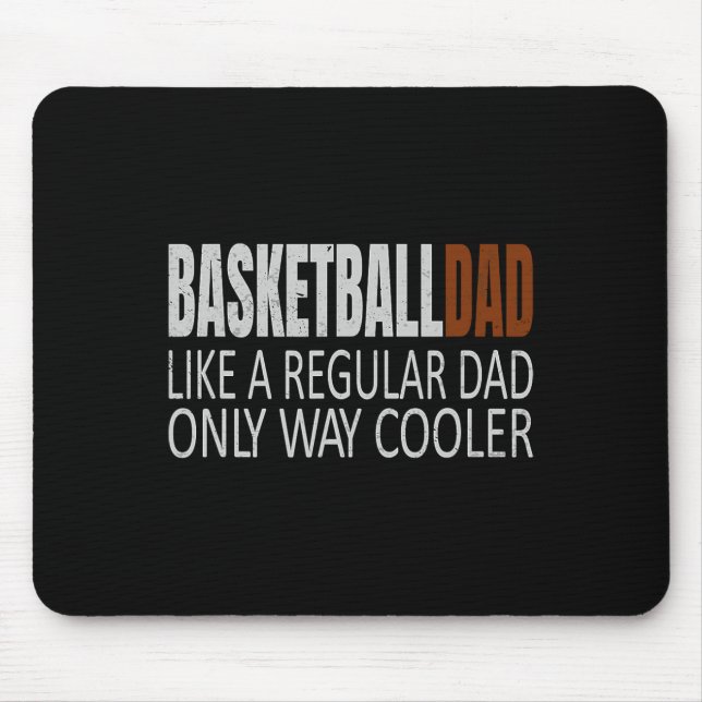 Mousepad Basquete Pai de basquete como um Pai normal (Frente)